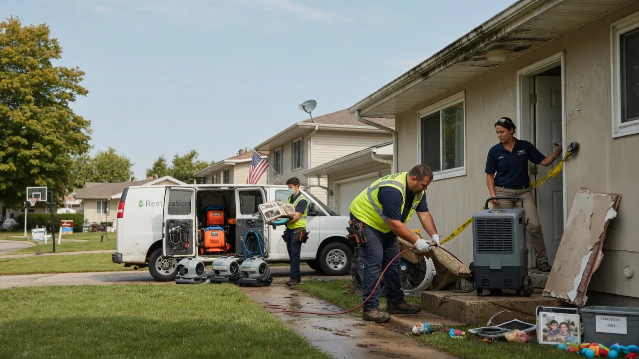 Water Damage Restoration in Janesville, IA near me